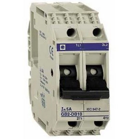 Schneider GB2DB22 Disjoncteur Pour Circuit De Contrôle GB2DB 20 A 2P 2d - Gris 3 Schneider GB2DB22 Disjoncteur Pour Circuit De Contrôle GB2DB 20 A 2P 2d - Gris