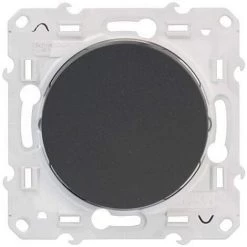 SCHNEIDER Va-et-vient Anthracite 10A à Vis Odace