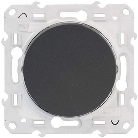 SCHNEIDER Va-et-vient Anthracite 10A à Vis Odace 3 SCHNEIDER Va-et-vient Anthracite 10A à Vis Odace