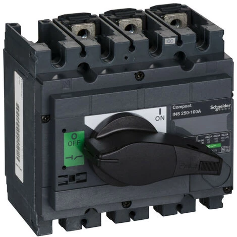 SCHNEIDER Interrupteursectionneur Interpact INS250 3P 100 A (31100) 3 SCHNEIDER Interrupteursectionneur Interpact INS250 3P 100 A (31100)
