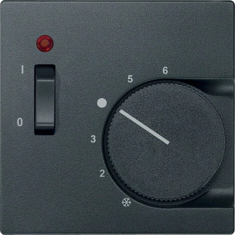 SCHNEIDER Enjoliveur M-Plan Pour Thermostat Avec Marche Arrêt, Anthracite (MTN536114) 3 SCHNEIDER Enjoliveur M-Plan Pour Thermostat Avec Marche Arrêt, Anthracite (MTN536114)