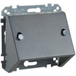 SCHNEIDER Support De Fixation Et Plaque M-Plan, Anthracite (MTN464614)