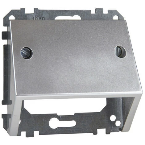 SCHNEIDER Support De Fixation Et Plaque M-Plan, Aluminium (MTN464660) 3 SCHNEIDER Support De Fixation Et Plaque M-Plan, Aluminium (MTN464660)