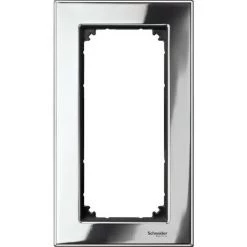 SCHNEIDER System M - Plaque Jume Plan Metal Chr Bri (MTN403839)