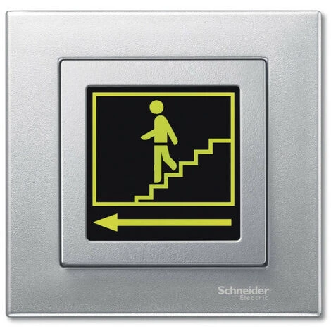 SCHNEIDER Enjoliveur Artec Pour Modules D'affichage à LED, Aluminium (MTN587060) 3 SCHNEIDER Enjoliveur Artec Pour Modules D'affichage à LED, Aluminium (MTN587060)