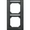 SCHNEIDER Plaque Finition Double M-Plan, Avec Porte-étiquette Montage Vertical, Anthracite (MTN476214) 1 SCHNEIDER Plaque Finition Double M-Plan, Avec Porte-étiquette Montage Vertical, Anthracite (MTN476214) -SCHNEIDER Soldes 40773528 1