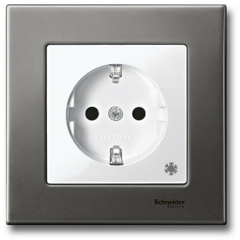 SCHNEIDER System M - Plaque Sple Plan Metal Acier Graph (MTN403114) 3 SCHNEIDER System M - Plaque Sple Plan Metal Acier Graph (MTN403114)