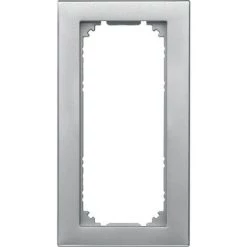 SCHNEIDER System M - Cadre Dbl. Plan Alu (MTN587360)