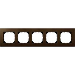 SCHNEIDER System M - Plaque Qtle Plan Noyer (MTN4055-3473)