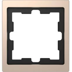 SCHNEIDER KNX - Cadre De Finition Pour écran Multitouch Pro - Métal Jaune Clair (MTN4010-6551)