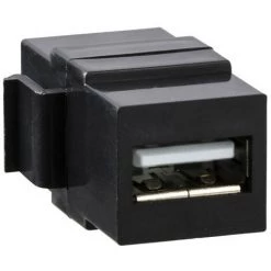 SCHNEIDER Merten Connecteur Keystone USB 2.0 Pour Support Adaptateur Keystone MTN4580-0001 (MTN4581-0001)