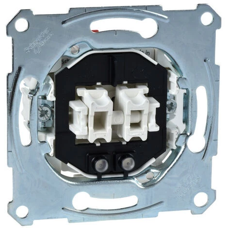 SCHNEIDER Merten Aquadesign - Double Interrupteur Lumineux Témoin (MTN3105-0000) 3 SCHNEIDER Merten Aquadesign - Double Interrupteur Lumineux Témoin (MTN3105-0000)