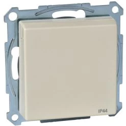 SCHNEIDER System M - Prise Schuko Couvercle Ip 44 Blanc Brill (MTN2314-0344)