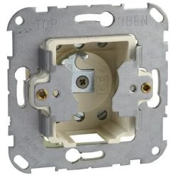 SCHNEIDER Aquadesign - Poussoir à Clé Pour Commande Volets Roulants - 10A/250V (MTN318901)