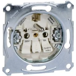 SCHNEIDER M-Plan / Artec - Prise 2P+T - Mécanisme Sans Enjoliveur - Raccordement Rapide (MTN2500-0000)