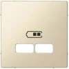 SCHNEIDER Système M - Enjoliveur Pour Prise Double USB 2.1A - Sable Brillant (MTN4367-0344) 2 SCHNEIDER Système M - Enjoliveur Pour Prise Double USB 2.1A - Sable Brillant (MTN4367-0344) -SCHNEIDER Soldes 40773764 1