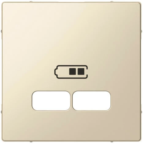 SCHNEIDER Système M - Enjoliveur Pour Prise Double USB 2.1A - Sable Brillant (MTN4367-0344) 3 SCHNEIDER Système M - Enjoliveur Pour Prise Double USB 2.1A - Sable Brillant (MTN4367-0344)