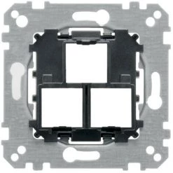 SCHNEIDER System M - Support RJ45 Pour Connecteur S-One Sans Connecteur (MTN4575-0000)