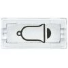 SCHNEIDER Aquadesign - Symbole Cloche (sonnette) Pour Enjoliv. Simple Lumineux - Transpa. (MTN395869) 2 SCHNEIDER Aquadesign - Symbole Cloche (sonnette) Pour Enjoliv. Simple Lumineux - Transpa. (MTN395869) -SCHNEIDER Soldes 40773798 1