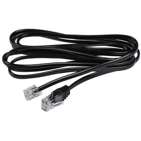 SCHNEIDER LexCom Home Performance - Cordon Téléphone RJ11-RJ45 - 2m - Noir (VDIR542110) 3 SCHNEIDER LexCom Home Performance - Cordon Téléphone RJ11-RJ45 - 2m - Noir (VDIR542110)