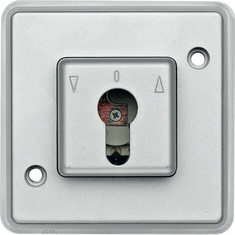 SCHNEIDER Interrupteur Poussoir Anti-vandalisme IP44, 2 Pôles 10A, à Clé, Volet Roulant (MTN318460) 3 SCHNEIDER Interrupteur Poussoir Anti-vandalisme IP44, 2 Pôles 10A, à Clé, Volet Roulant (MTN318460)