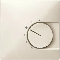 SCHNEIDER Enjoliveur Artec Pour Thermostat à Contacteur Inverseur, Sable (MTN537444)