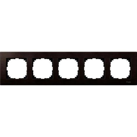 SCHNEIDER System M - Plaque Qtle Plan Wenge (MTN4055-3471) 3 SCHNEIDER System M - Plaque Qtle Plan Wenge (MTN4055-3471)