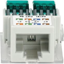 SCHNEIDER Aquadesign - Adaptateur Pour Connecteurs Reichle Et De-Massari - RJ45 CAT5 UTP (MTN465580)