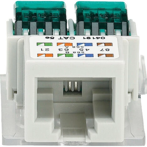 SCHNEIDER Aquadesign - Adaptateur Pour Connecteurs Reichle Et De-Massari - RJ45 CAT5 UTP (MTN465580) 3 SCHNEIDER Aquadesign - Adaptateur Pour Connecteurs Reichle Et De-Massari - RJ45 CAT5 UTP (MTN465580)