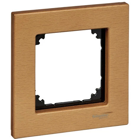 SCHNEIDER System M - Plaque Sple Plan Hetre (MTN4051-3470) 3 SCHNEIDER System M - Plaque Sple Plan Hetre (MTN4051-3470)