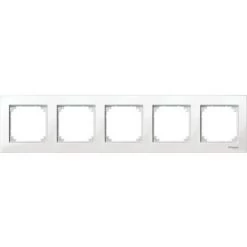 SCHNEIDER System M - Plaque Quin Plan Blanc Br Il (MTN515519)