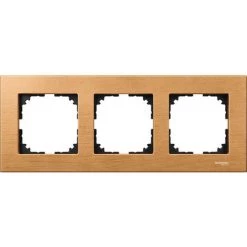 SCHNEIDER System M - Plaque Tple Plan Hetre (MTN4053-3470)