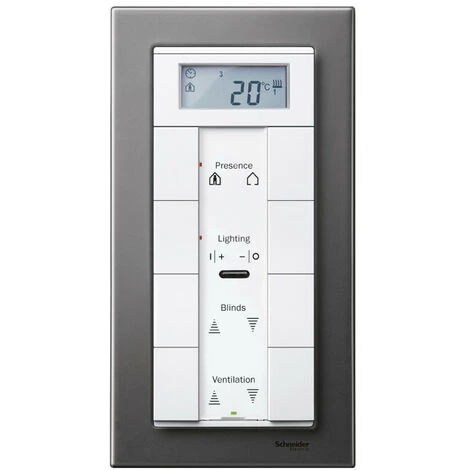 SCHNEIDER System M - Plaque Jume Plan Metal Acier Graph (MTN403814) 3 SCHNEIDER System M - Plaque Jume Plan Metal Acier Graph (MTN403814)