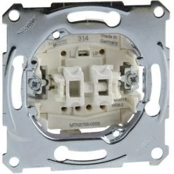 SCHNEIDER Merten - Mécanisme De Poussoir Pour Commande Volets Roulants (MTN3755-0000)