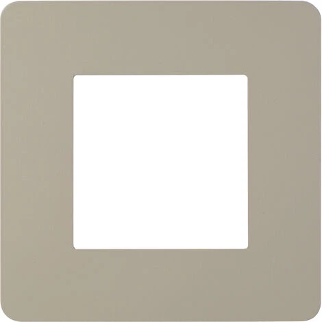SCHNEIDER Plaque De Finition 1 Poste Taupe Unica 3 SCHNEIDER Plaque De Finition 1 Poste Taupe Unica