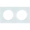 SCHNEIDER Plaque De Finition 2 Postes Horizontal,vertical Transparent Blanc Odace 2 SCHNEIDER Plaque De Finition 2 Postes Horizontal,vertical Transparent Blanc Odace -SCHNEIDER Soldes 41595172 1
