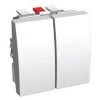 Schneider ALB45056 - Altira Interrupteur 16A Double Va-et-vient - Blanc -SCHNEIDER Soldes 4174633 1