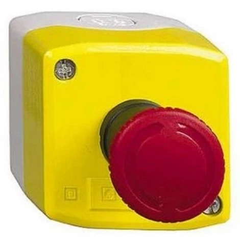 Schneider XALK174 - HARMONY BOITE JAUNE 1 COUPURE D'URGENCE ROUGE Ø40 TOURNER PO 3 Schneider XALK174 - HARMONY BOITE JAUNE 1 COUPURE D'URGENCE ROUGE Ø40 TOURNER PO