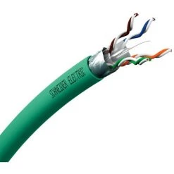 SCHNEIDER Actassi - Câble CL-C - Cat6 F/UTP D - 2x4paires 250Mhz Vert - Au Mètre Linéaire (VDICD136228)