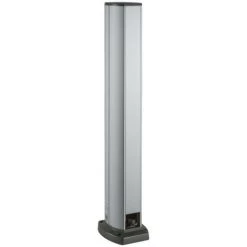 SCHNEIDER OptiLine 45 - Colonnette Aluminium Avec Passage - 2 Faces - 0,7 M (ISM20207)