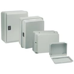 SCHNEIDER Spacial - Boîte Acier - Couvercle Bas - Sans Prédécoupage - 85x85x49mm (NSYDBN88)