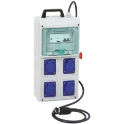 SCHNEIDER Kaedra Coffret De Chantier 4 Prises 16A NF Avec Cordon (PFR10102)