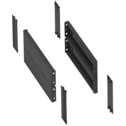 SCHNEIDER Spacial SF/SM - Jeu 4 Trappes Latérales - Pour Socle 200x500mm (NSYSPS5200)