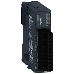 SCHNEIDER Modicon TM3, Module Mixte 4 Entrées 24VCC/4 Sorties Relais 2A, à Vis (TM3DM8R)