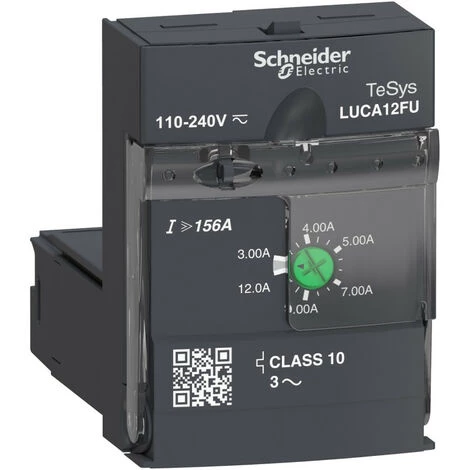 SCHNEIDER TeSys LUCA - Unité De Contrôle Standard - Classe 10 - 3..12A - 110..220Vcc/ca (LUCA12FU) 3 SCHNEIDER TeSys LUCA - Unité De Contrôle Standard - Classe 10 - 3..12A - 110..220Vcc/ca (LUCA12FU)