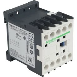 SCHNEIDER TeSys CA4K - Contacteur - 4F+0O - Instantané - 10A - 24Vcc (CA4KN40BW3)