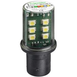 SCHNEIDER Harmony - Lampe De Signalisation LED - Blanc - BA 15d - 24V (DL1BDB1)