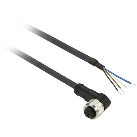 SCHNEIDER OsiSense XZ - Connecteur Pré-câblé - Coudé Femelle - M8 - 4 Broches - 5m (XZCP1041L5) 3 SCHNEIDER OsiSense XZ - Connecteur Pré-câblé - Coudé Femelle - M8 - 4 Broches - 5m (XZCP1041L5)