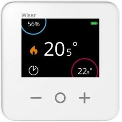 SCHNEIDER Wiser - Thermostat Mural Sans Fil (CCTFR6400)