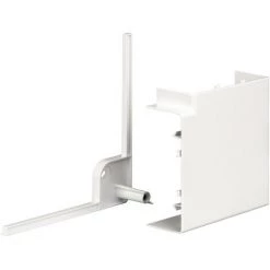 SCHNEIDER OptiLine 45 Goulotte Pvc Blanc Polaire 140 X 55 Mm - Angle Plat 90° (ISM10303P)